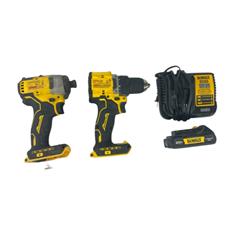 Dewalt Cordless Drill Driver DCD794 + Impact Driver DCF809 + Charger + Battery